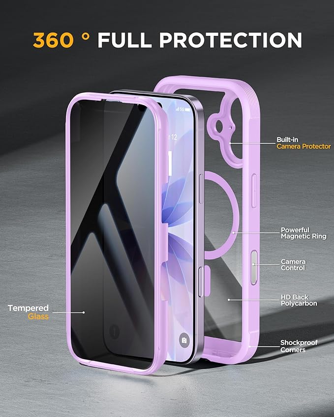 Miracase Magnetic for iPhone 17 Case
