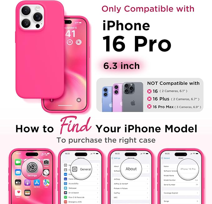 GolbinBox Magnetic for iPhone 16 Pro Case, Compatible