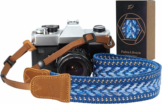 Padwa Lifestyle Speed Blue Camera Strap