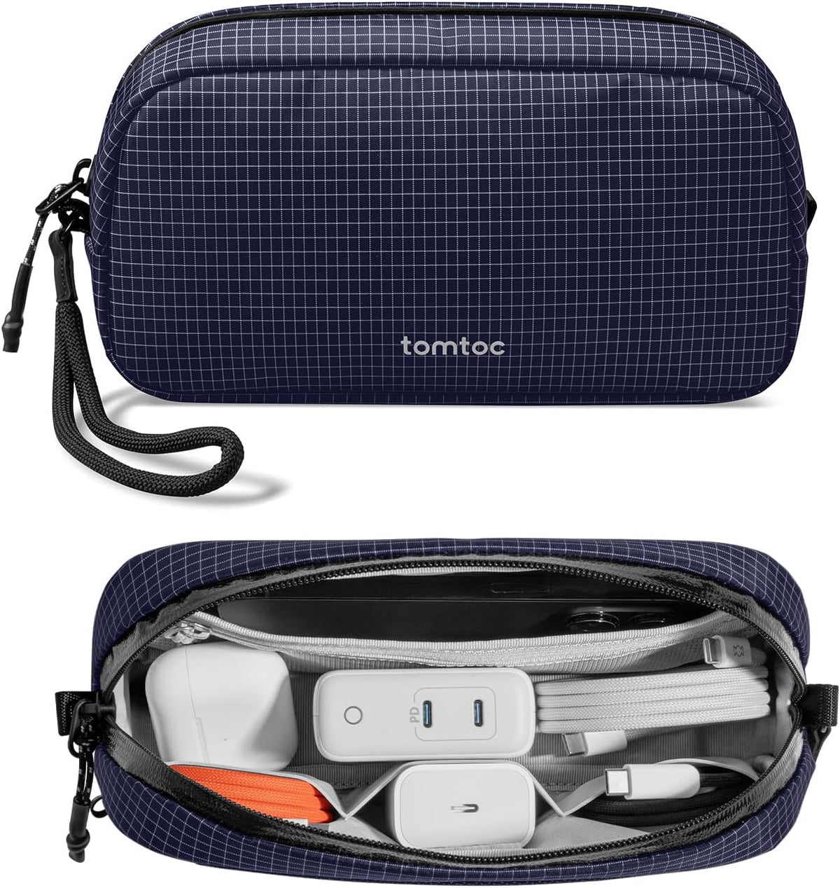 tomtoc Electronics Organizer Travel Case Performance, Cable Tech Pouch
