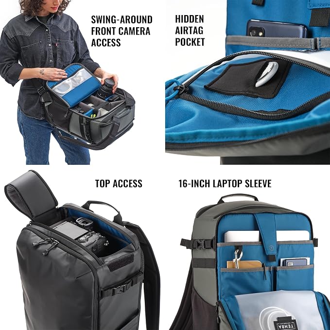 Tenba Solstice v2 24L Backpack for DSLR and Mirrorless cameras and lenses