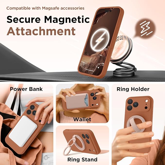 GolbinBox Magnetic for iPhone 17 Pro Max Case, Compatible
