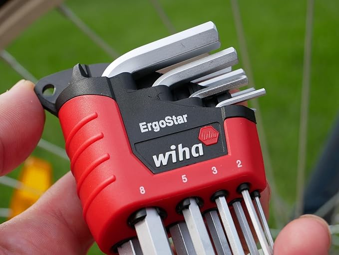 Wiha 66992 MagicRing Ball End Hex L-Key Set, 22 Piece, Inch & Metric, Free-Hand Grip, Hardened Tool Steel