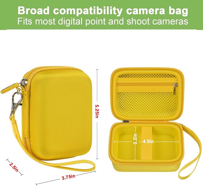 ALKOO Case Compatible with CAMKORY Digital Camera/for VAHOIALD FHD 1080P