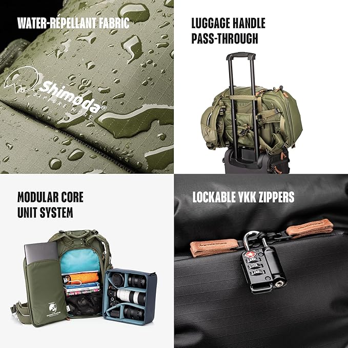 Shimoda Explore v2 30 Backpack, Mid-Size Outdoor Photography Travel Camera Pack