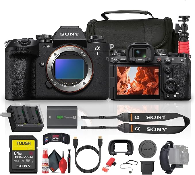 Sony Alpha a1 II Full-Frame Interchangeable Lens Mirrorless Camera + 64GB