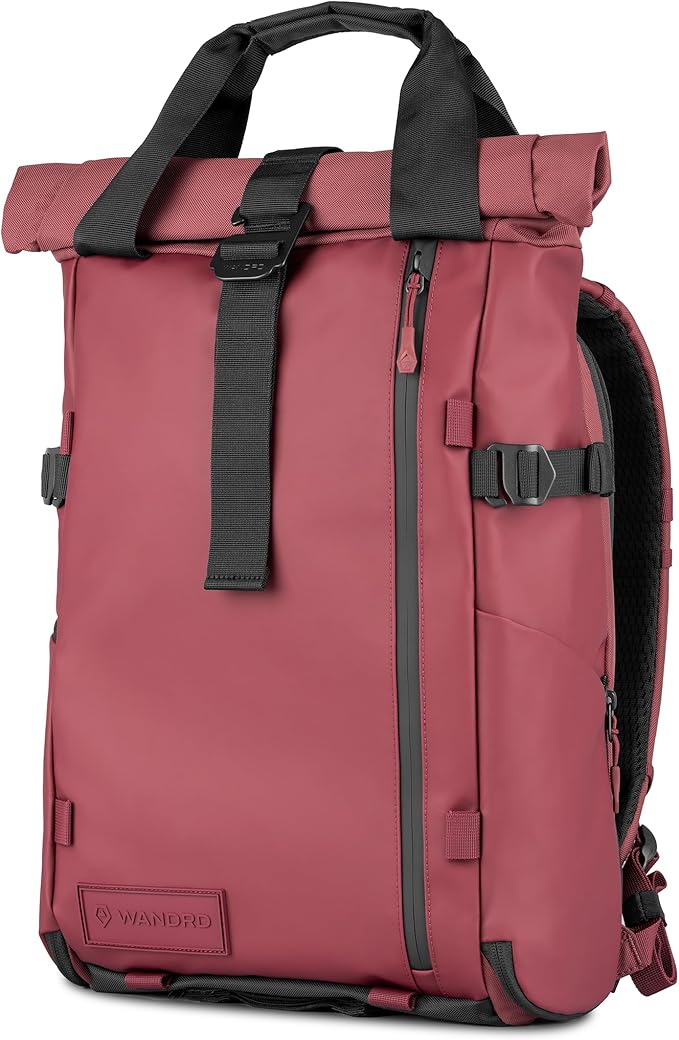 WANDRD PRVKE Rolltop 21L V4 Camera Backpack – Expandable Weatherproof Travel Bag