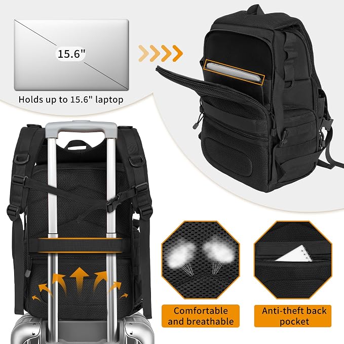 TORIBIO Camera Backpack for DSLR/SLR/Mirrorless Photography Camera,