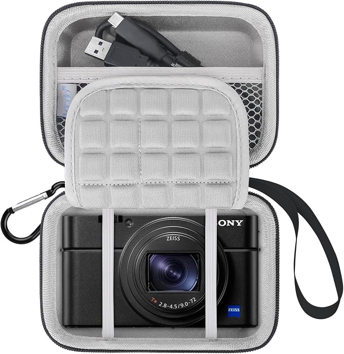 Lacdo Camera Carrying Case for Sony RX100 VII/ RX100 VI/ RX100 V/ RX100 IV/