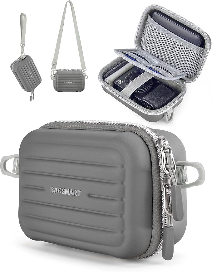 BAGSMART Digital Camera Case, Waterproof & Protective Small Camera Bag