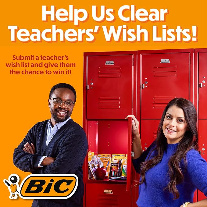 BIC Cristal Xtra Bold Ballpoint Pens, Bold Point