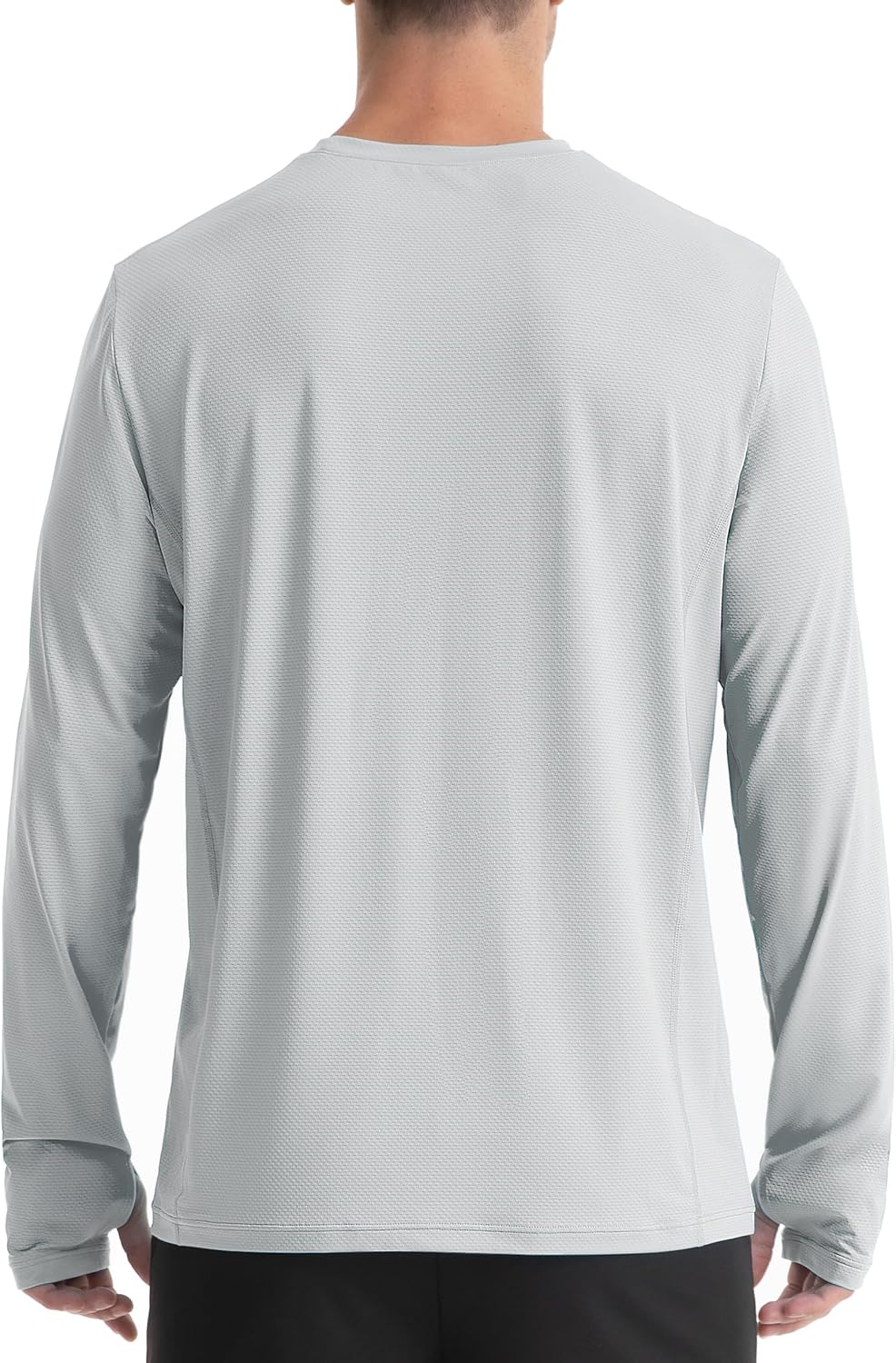 Skiennix Men's UPF 50+ Sun Protection Shirt - Lightweight UV Long Sleeve Swim Rash Guard for Hiking & Fishing