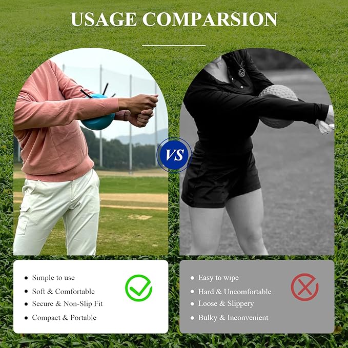 The Connector Golf Training Aid, Golf Swing Trainer for Posture Correction Practice, Golf Swing Training Aid