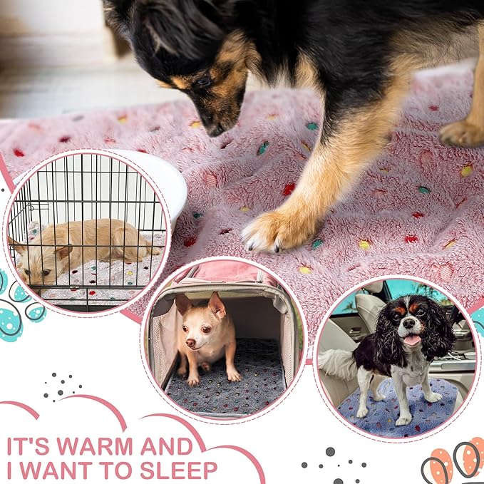 Tudomro 8 Pcs Guinea Pig Blankets Absorbent Washable Animal Fleece Bedding Cage Liners Waterproof Reusable Pet Pee Sleep Mat Pad Cover for Chinchilla Hamster Ferret(Dot,12 x 12 Inch)