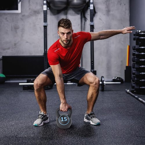 BalanceFrom Kettlebell Set - 30lbs, 45lbs, 50lbs & 75lbs | Versatile Strength Training Weights