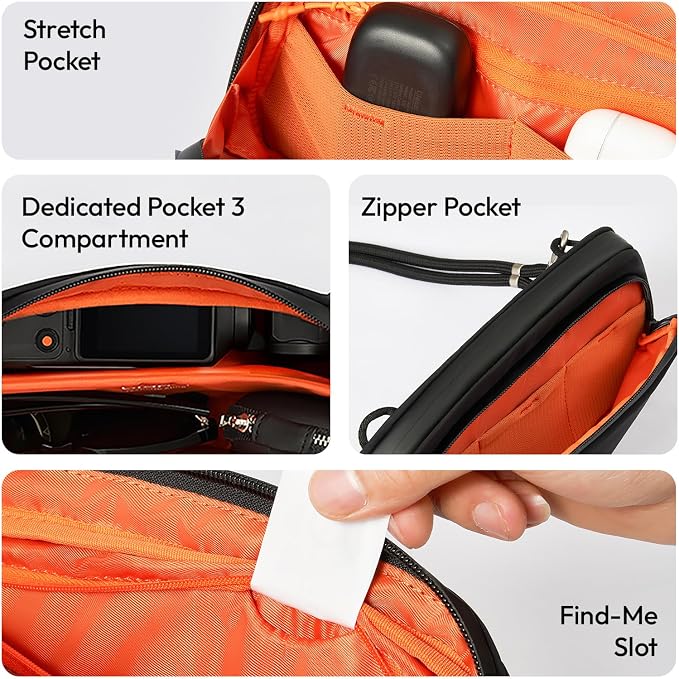 ULANZI YY08 Sling Bag Everyday Shoulder Bag Compatible