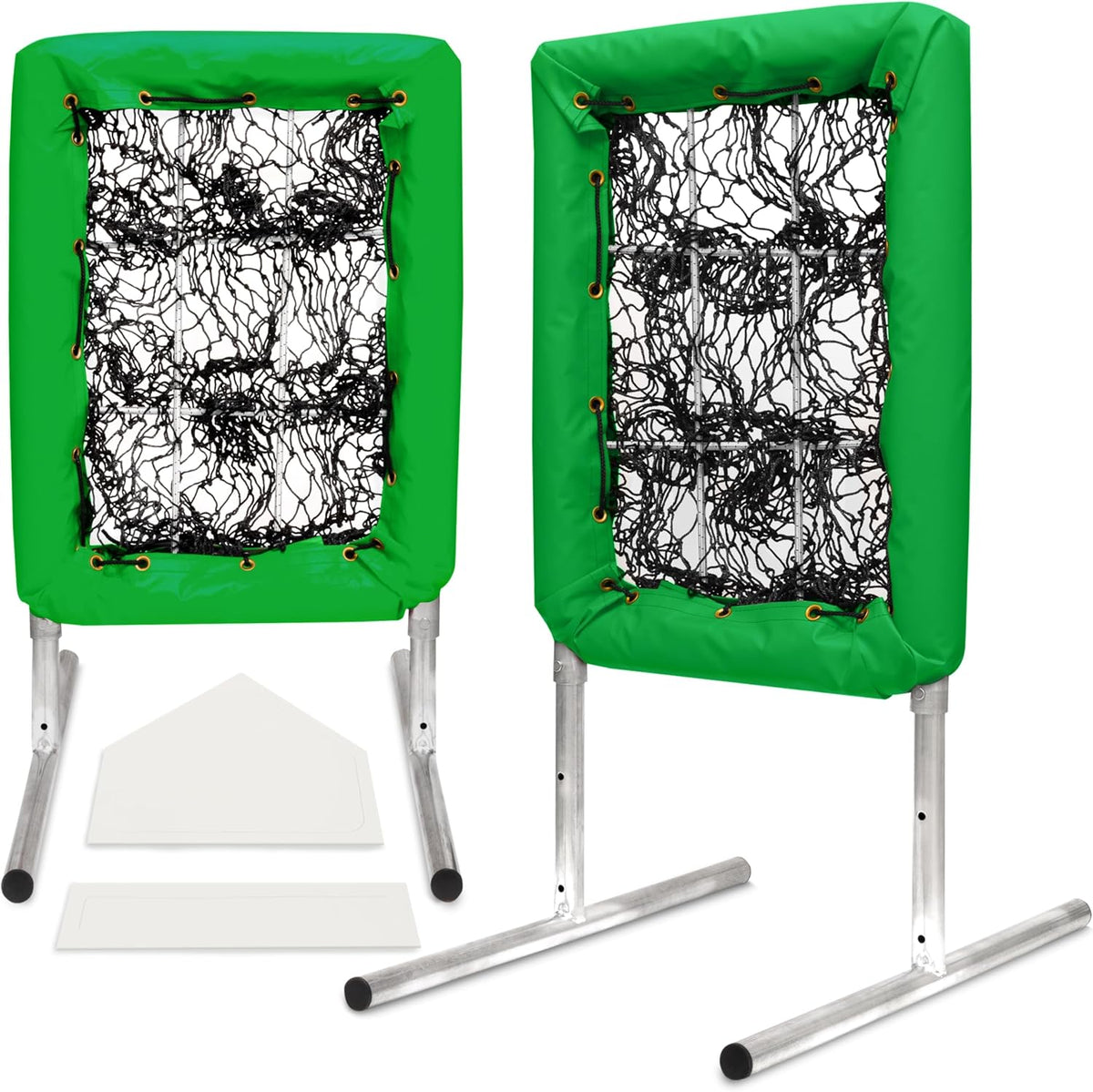 Velocity 9 Hole Pitch Master Pro Edition - Professional Baseball Pitching Net - Heavy-Duty & Portable Training Equipment