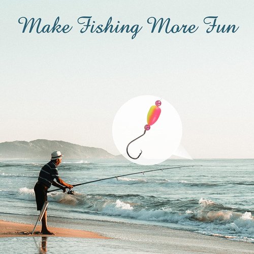 Dovesun Pompano Rig Floats - Bright Color Fishing Bobbers Kit (42/52/54/60/80/104 Pcs)