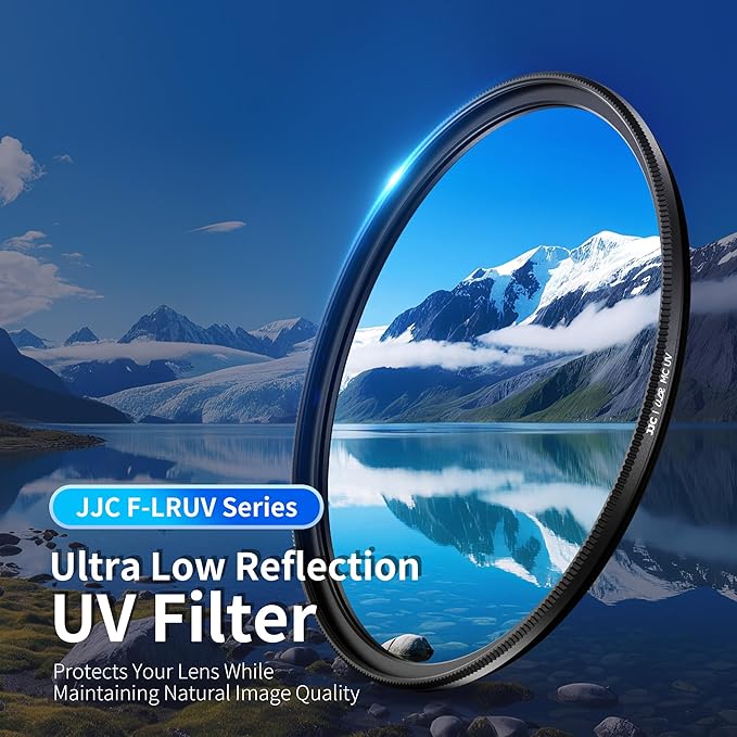 JJC 62mm Ultra-Low Reflectivity UV Filter MCUV Lens Protection