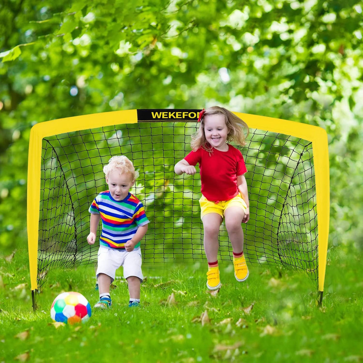 Soccer Goal by [Brand Name] - Portable Pop Up Design with Carry Bag | 5x3.1ft for Kids & Adults