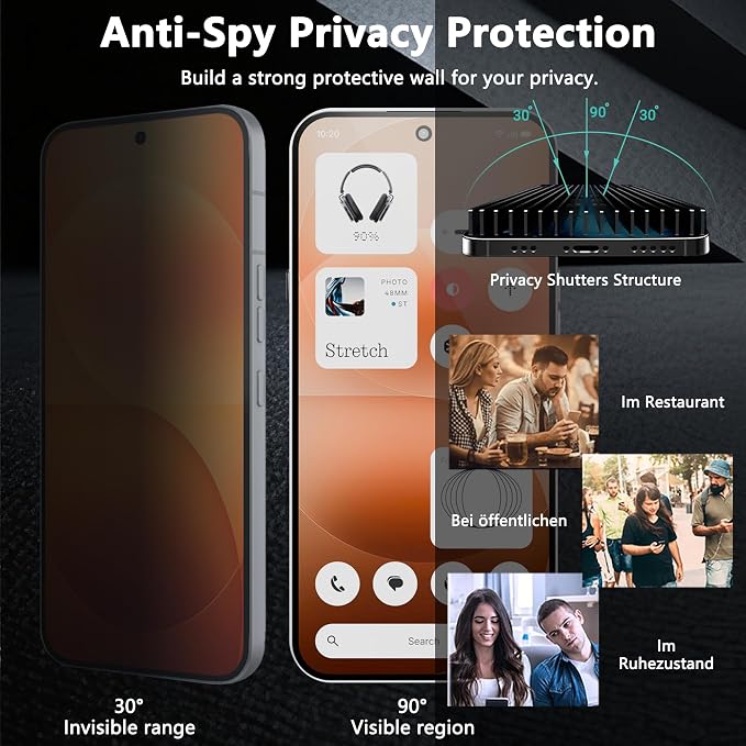 2+2 Pack Privacy Screen Protector