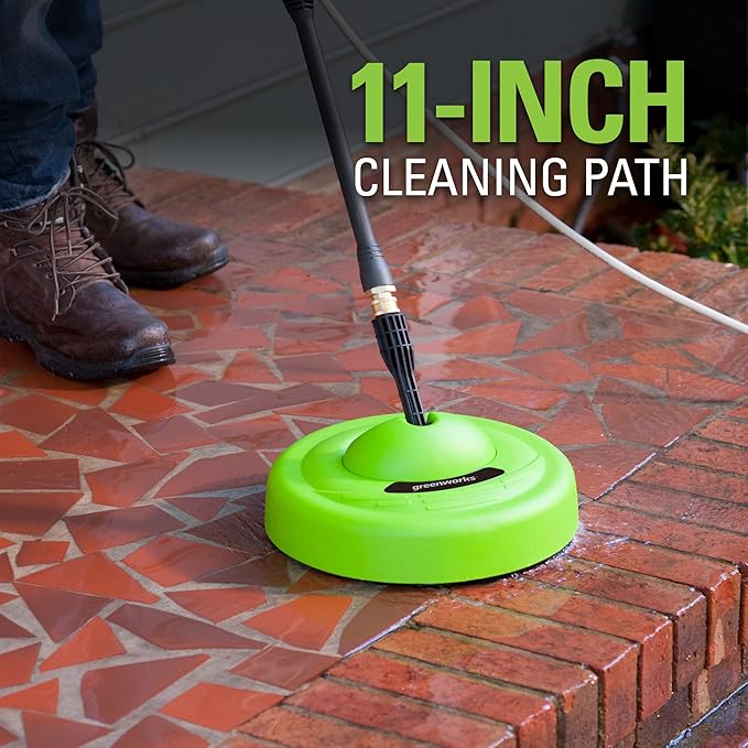 Greenworks Pro 2300 Max PSI Brushless Electric Pressure Washer and Surface Cleaner