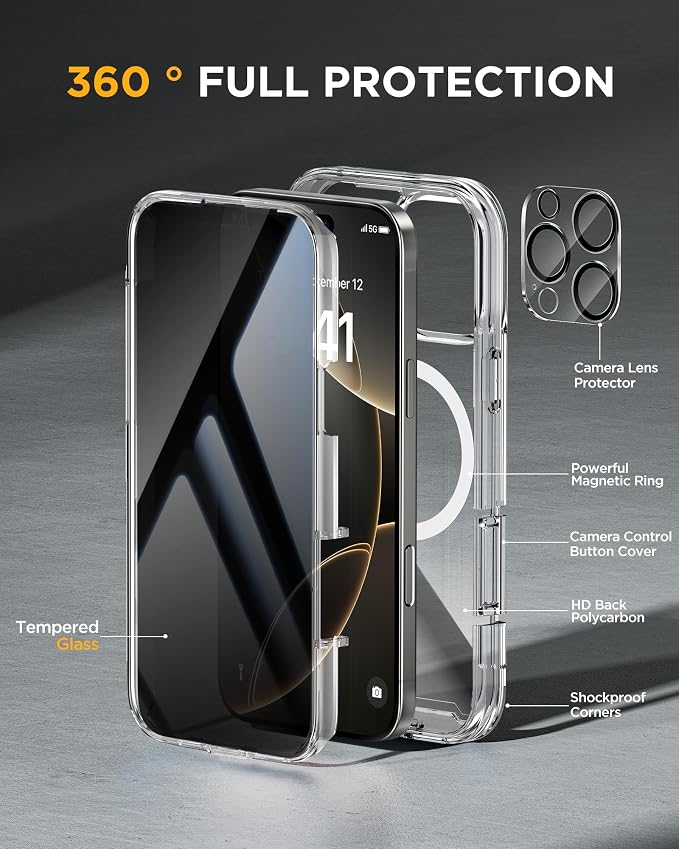 Miracase Magnetic for iPhone 16 Pro Max Case
