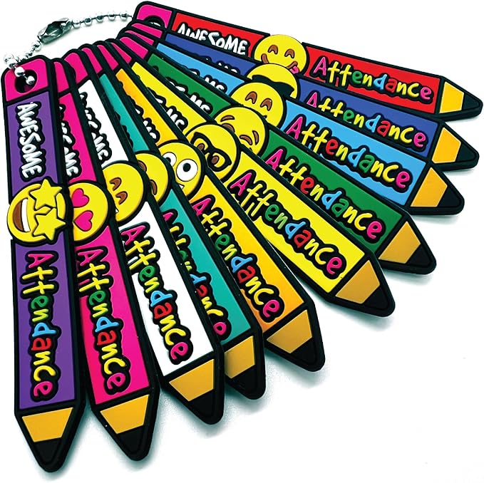 Brag Sticks Awesome Attendance Value Pack: Wearable Incentives to Increase