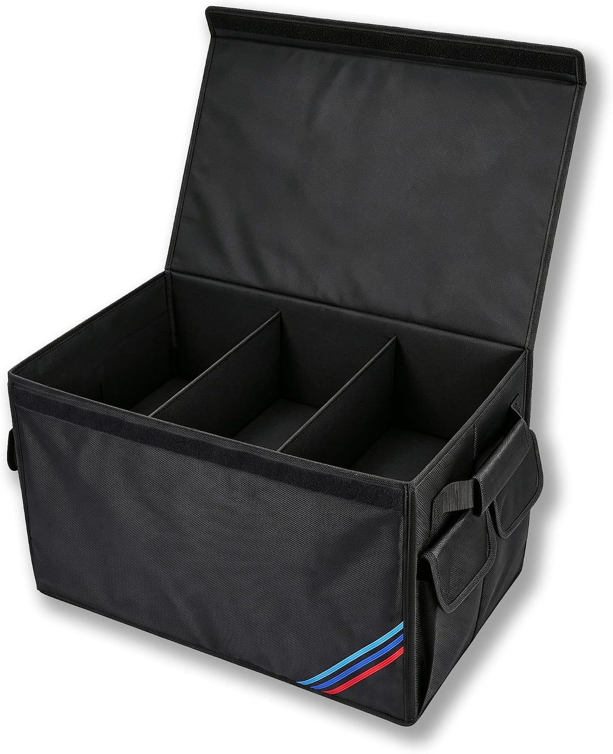 Non-slip Car Organizer, Multi-Use Collapsible Car Storage Box, Portable Auto Cargo Storage Bin for Car SUV Truck, Waterproof Outdoor Camping Picnic Storage Container,