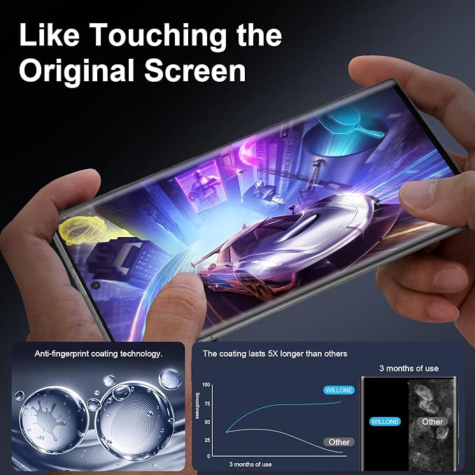 V-PORYADKU 2 Pack for Samsung Galaxy Note 20 Ultra Screen Protector + 2 Pack