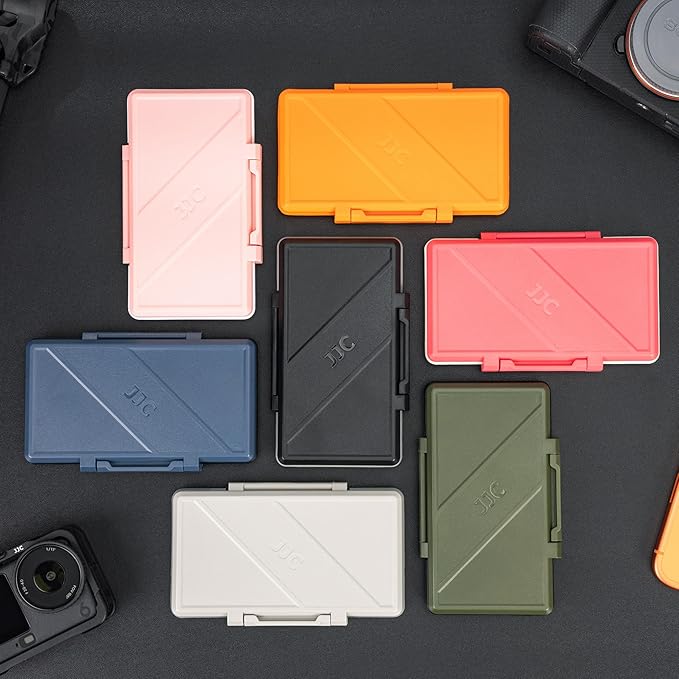 Blue 36 Slots Memory Card Case Water-Resistant Anti-Shock Memory Card Wallet