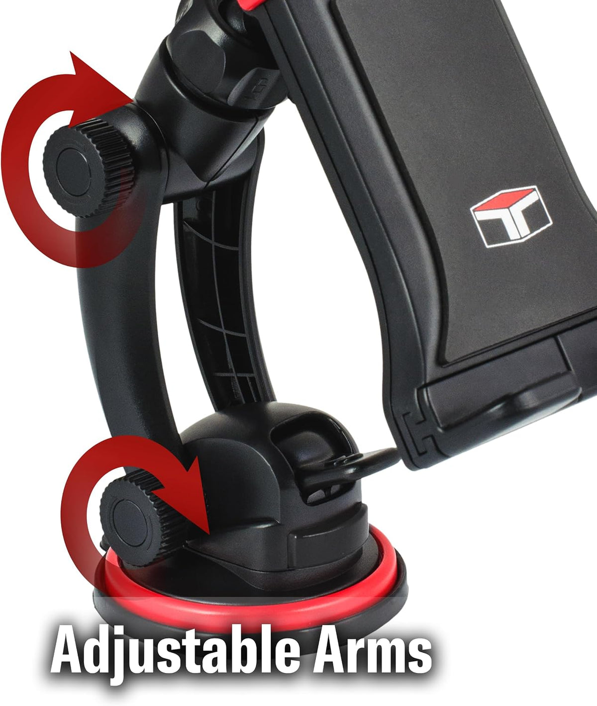Tuff Tech Super Stick Car Phone Mount for Windshield or Dashboard