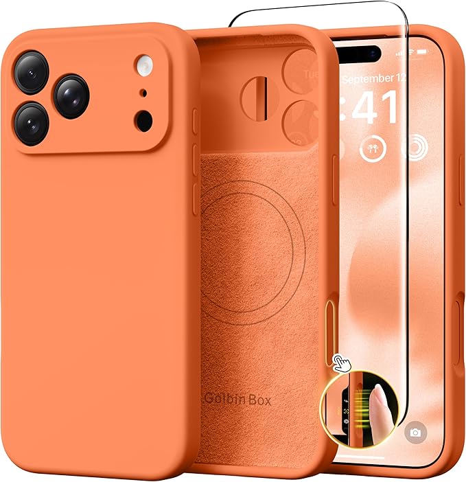 GolbinBox Magnetic for iPhone 17 Pro Max Case, Compatible