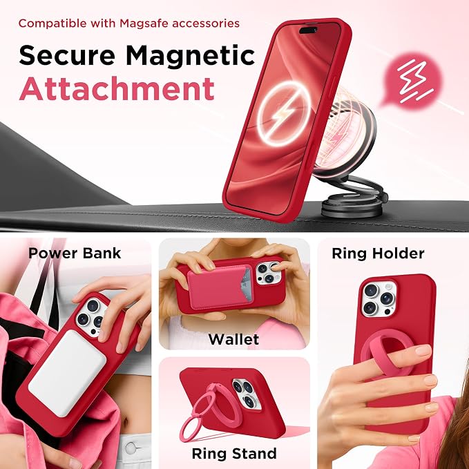 GolbinBox Magnetic for iPhone 16 Pro Case, Compatible