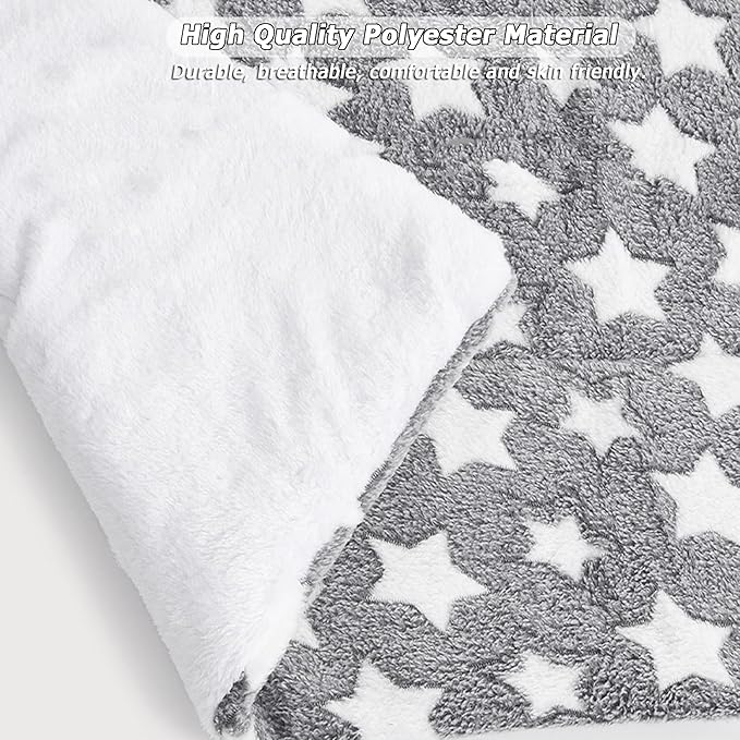 Dog Throw Blankets Warm Pet Cover Blankets, Couch Bed Furniture Protection Kitten Bed Blankets Cat Blankets Puppy Sleeping Mats for Small Medium Dogs Cats (75 * 60cm,Style 2)