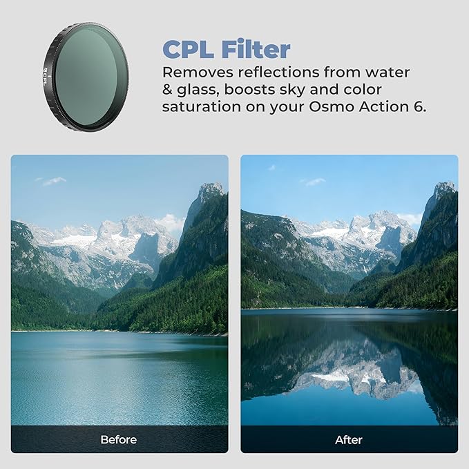 Freewell CPL Filter for DJl Osmo Action 6