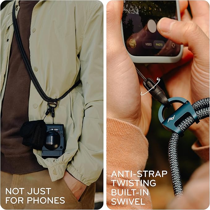 Peak Design Mobile Crossbody Multi-Strap, Adjustable Quick-Connect Phone & Gear