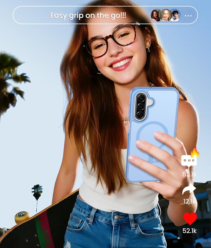 FNTCASE for Galaxy A17/A16 5G Phone Case: for Samsung A17 Cases Matte