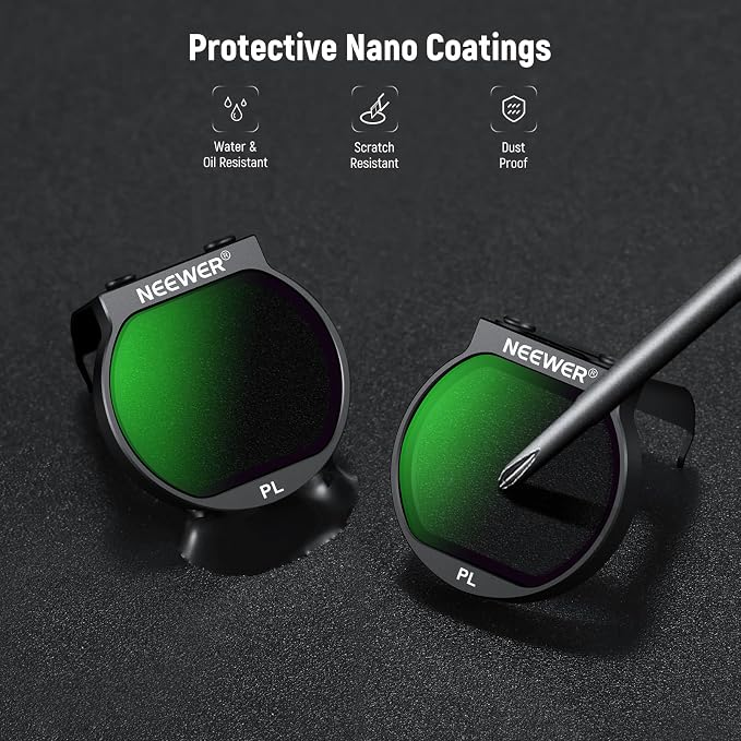 Neewer CPL Filter for NEO Drone, Ultra Slim Metal Multicoated HD Optical Glass