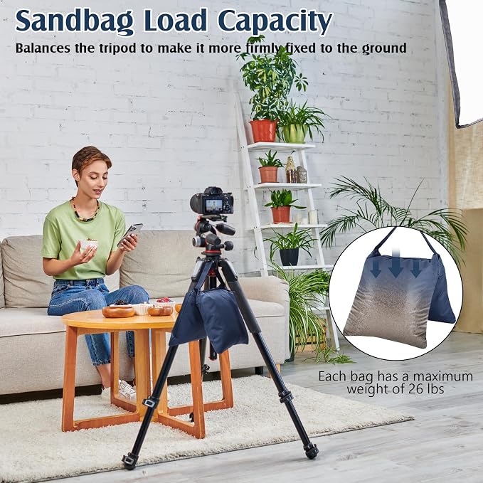 Nuogo Photography Sand Bags Heavy Duty Weight Bags