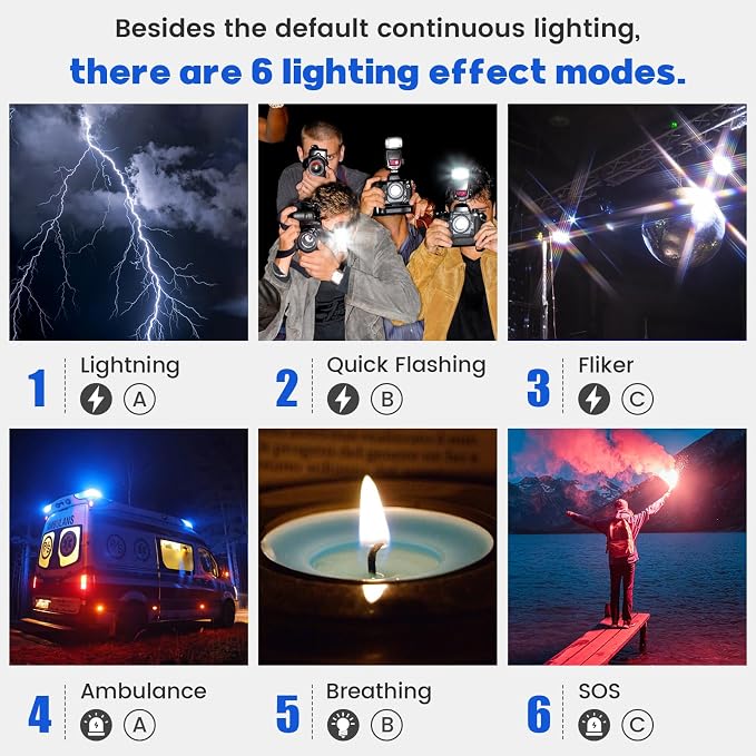 Photography Video Lighting Kit, Upgraded Bi-Color LED Video Studio Lights