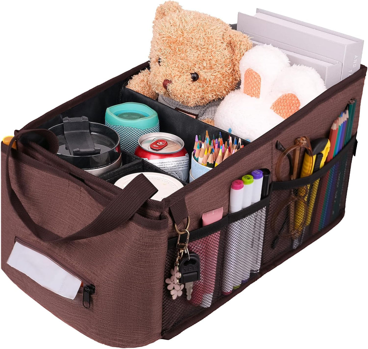 HEYSKAY Backseat Car Organizer Car Caddy Passenger Seat Organizer for Kids