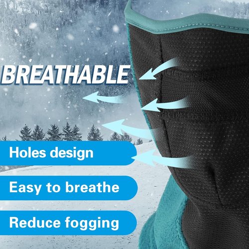 GoxRunx Balaclava Ski Mask - Warm, Breathable, Windproof Winter Face Mask for Men & Women