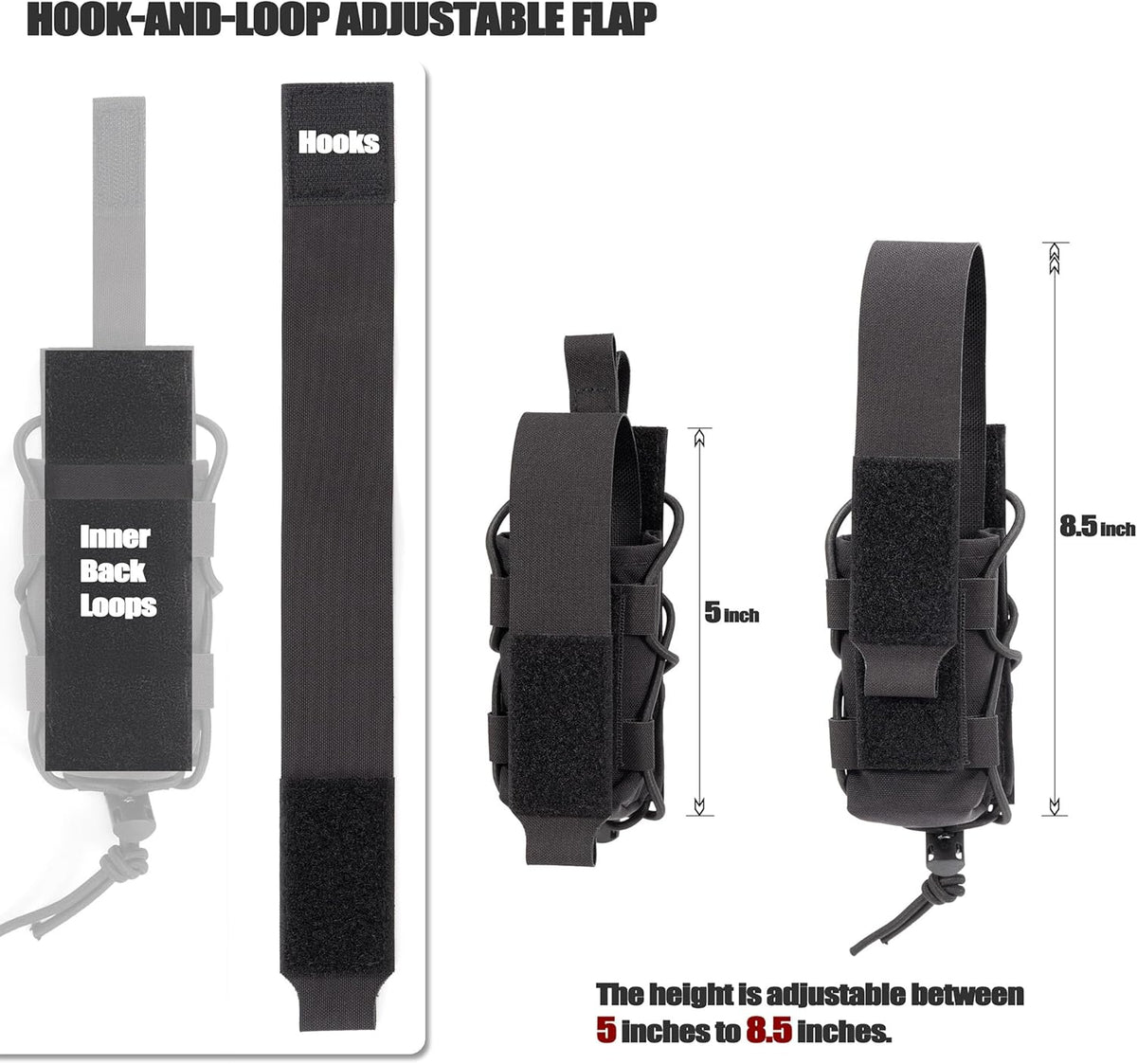Tactical Tourniquet Holder - Adjustable Molle Pouch for Belt & Vest | Scissor Holster & Utility Tool Storage