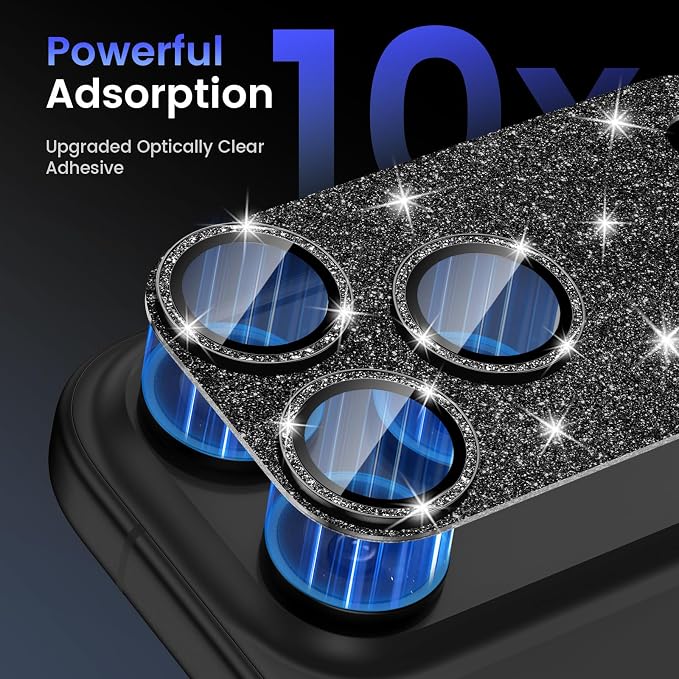 Tensea for iPhone 17 Pro Camera Lens Protector, Metal Aluminum Alloy Tempered