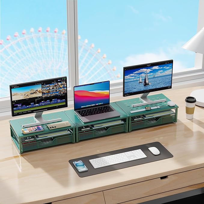 gianotter Computer Monitor Stand Riser, office organizer