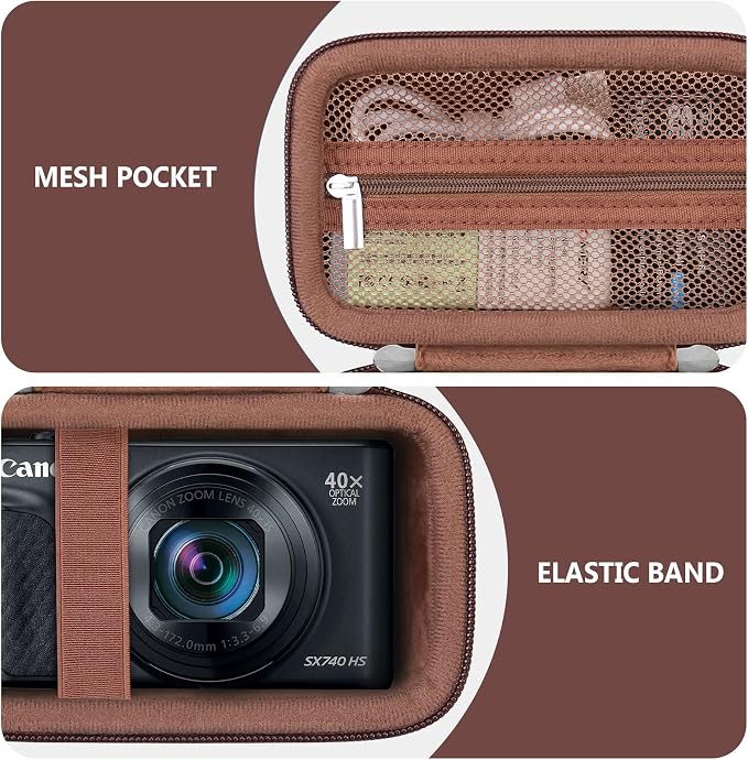 Hard Carrying Case for Canon PowerShot SX740 HS/ SX730 HS/ SX720 HS/ SX620 HS/