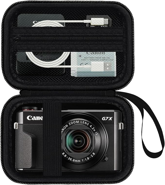 Camera Case for Canon PowerShot G7X Mark III/ G7 X Mark II/ SX740 hs Digital