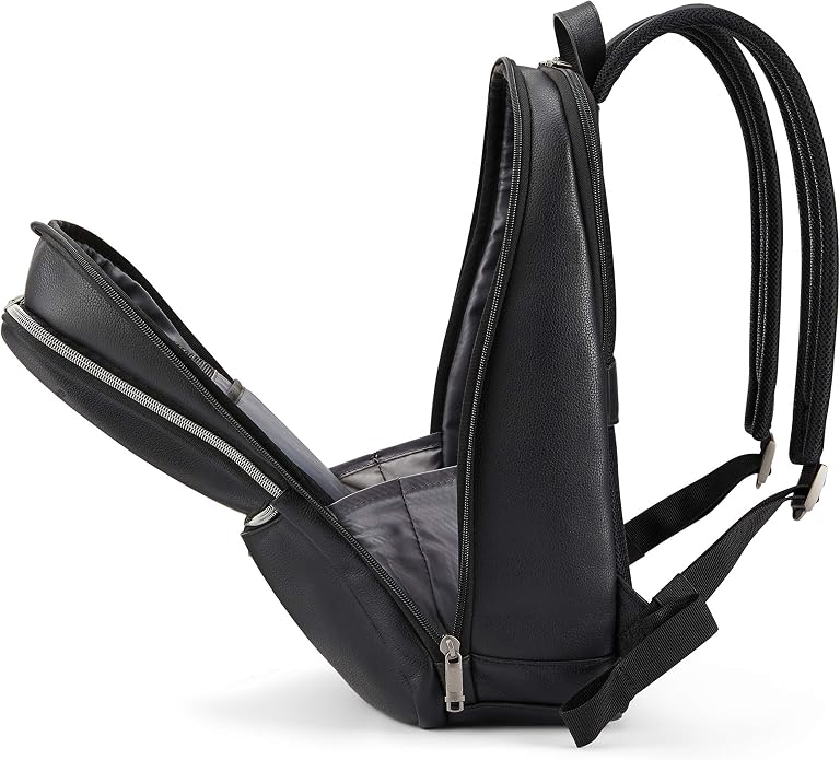 Samsonite Classic Leather Slim Backpack