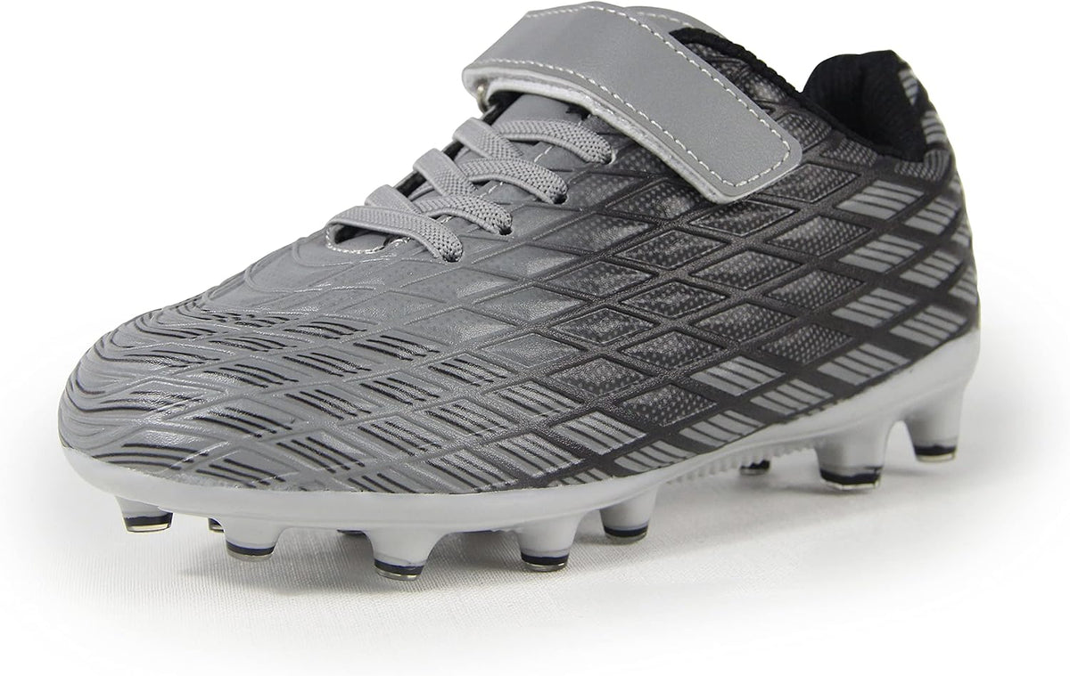 Skiennix Kids Soccer Cleats - Durable Outdoor Athletic Shoes for Firm Ground Play